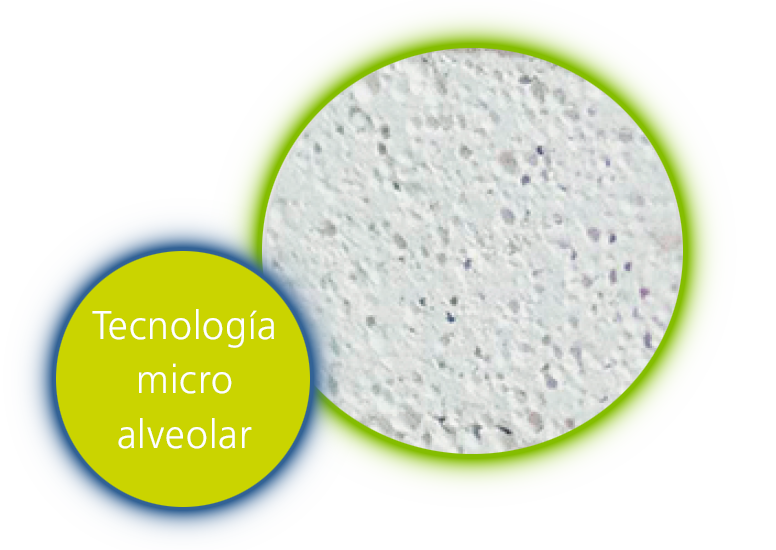 tecnologia micro alveolar placa de yeso laminado pladur l-tec aislamientos lorca